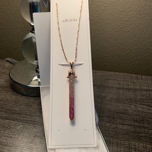 Stella & Dot Rebel Pendant - Pink Ombré